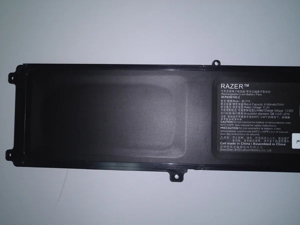 Razer BETTY4 Laptop Battery for Razer Blade 2016 V2 – 11.4V, 6160mAh, 3ICP4/56/102-2 – Original