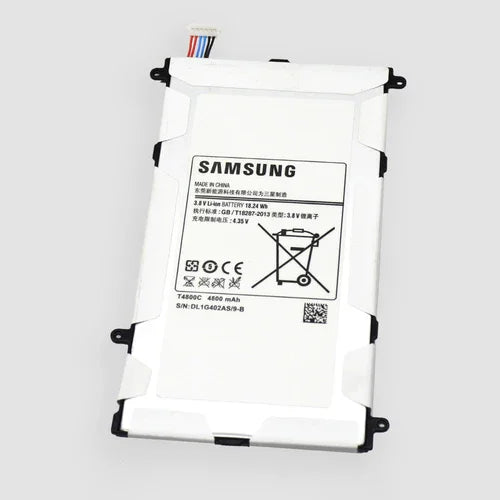 Genuine Samsung T4800E Tablet Battery – Compatible with Galaxy Tab Pro 8.4" SM-T325, T320, T321, T4800K – 3.8V, 18.24Wh, 4800mAh