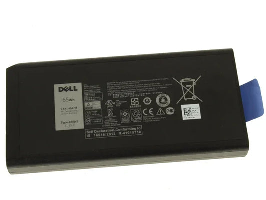 11.1V 65Wh Original Dell Laptop Battery – Compatible with Latitude 14 Rugged 7404, E5404, E7404 | Model Numbers: 4XKN5, X8VWF, XN4KN, YGV51
