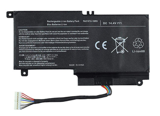 Toshiba Laptop Battery PA5107U-1BRS – Compatible with Satellite L45, L45D, L50, S55, P55, L55, L55T, P50, P50-A Series (14.4V, 43Wh, 2838mAh)