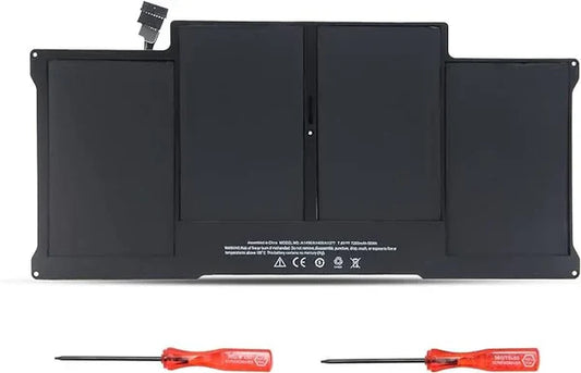 Apple A1496 Laptop Battery for MacBook Air 11" & 13" (A1369, A1405, A1377) – 7200mAh, 7.6V – Compatible with Late 2010, Mid 2012–2013, Early 2014–2017 Versions