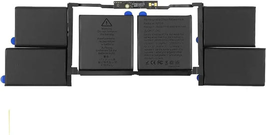 Apple A2113 Laptop Battery for MacBook Pro 16" (A2141, 2019–2020) – Replacement Battery, Compatible with EMC 3347, MVVL2, MVVL2LL/A, MVVM2, MVVM2LL/A, MVVJ2, MVVJ2LL/A, MVVK2, MVVK2LL/A