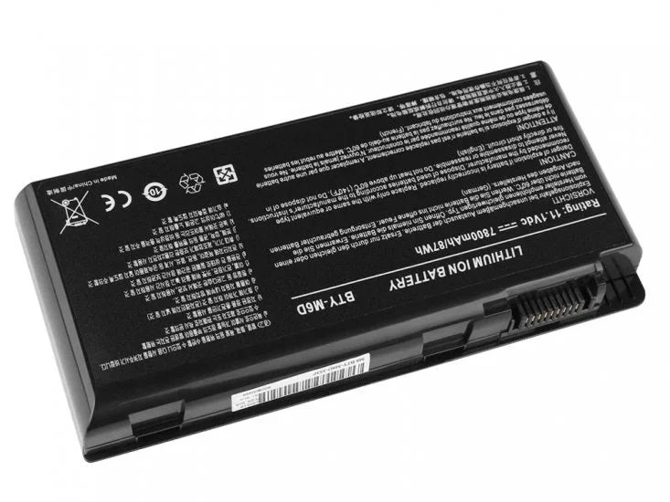 MSI BTY-M6D Laptop Battery Compatible with GX60, GT60, GT70, GT670, GT660, GT660R, GT663, GT663R, GT780, GT780R, E6603 Series