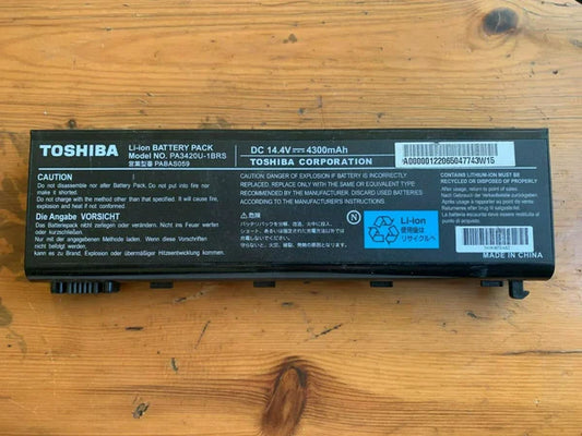 Toshiba Laptop Battery PABAS059 / PA3420U-1BRS – Compatible with Satellite L100 Series, L20-268