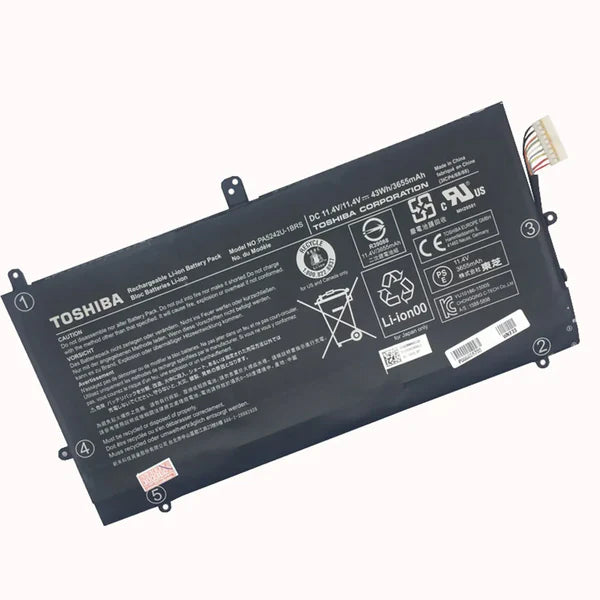 Toshiba Laptop Battery – Genuine PA5242U-1BRS for Satellite Radius 12, P20W-C-103, P25W-C2302