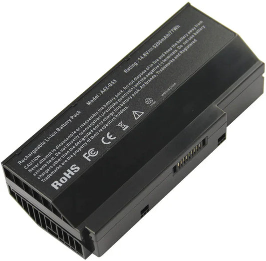 Asus Laptop Battery A42-G73 – Compatible with A43-G73, G73-52, G53, G53J, G53JH, G53JQ, G53JX Series (70-NY81B1000Z)